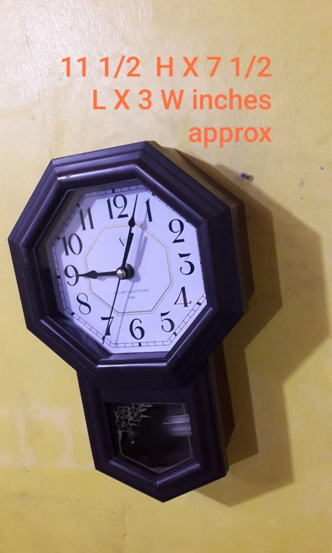 Pendulum clock ( vintage mini clock ) (Category: Clocks) located in Caloocan City. Submitted by great_2003 (Listing ID 1164726697, Image 1). Description: good running condition refurbished 1 pc double AA battery not included all plastic material octagonal design as is only wysiwyg.