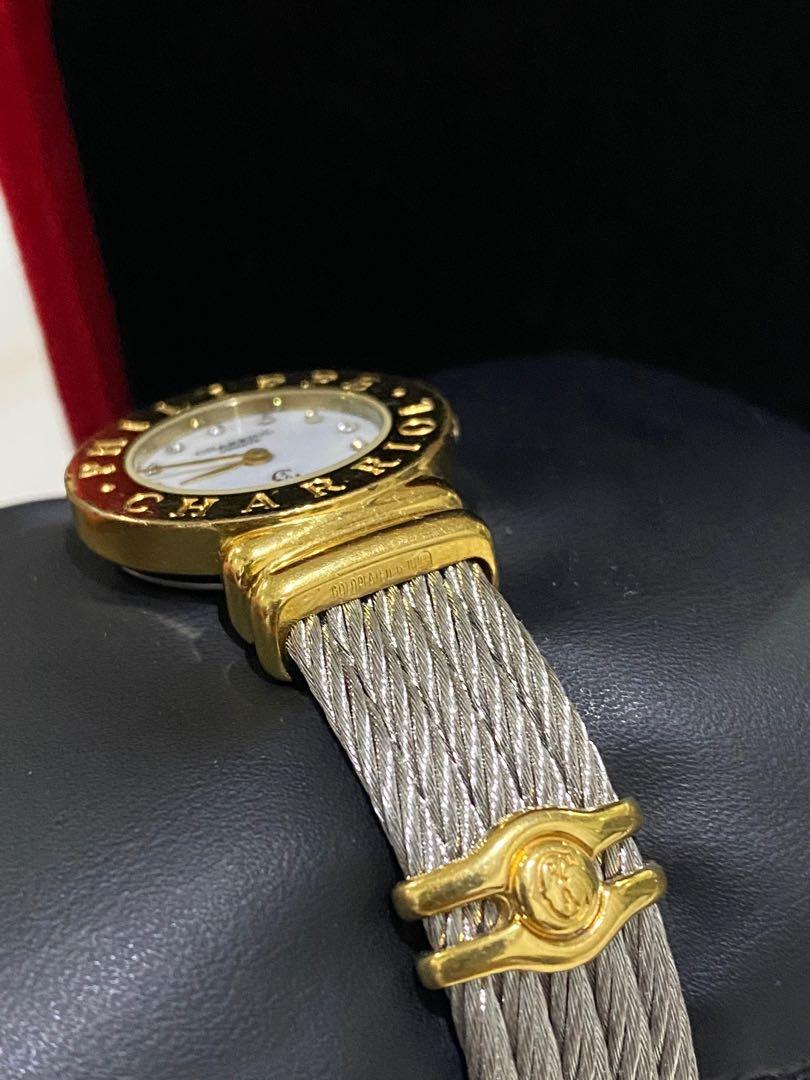 Philippe Charriol (Category: Women's Watches) located in Manila. Submitted by clicksmileph (Listing ID 1164775567, Image 3). Description: Philippe Charriol Ladies Original 28,000 Php (Selling low dahil walang chain) Pass to LOW OFFERS 8.5/10 in All working and Good condition Quartz Movement Newly Replaced battery Set with Unit w/ Presentation/Replacement box Transaction thru: LBC Cash on Delivery Meet up SM Baliuag Toktok Pick up also available *