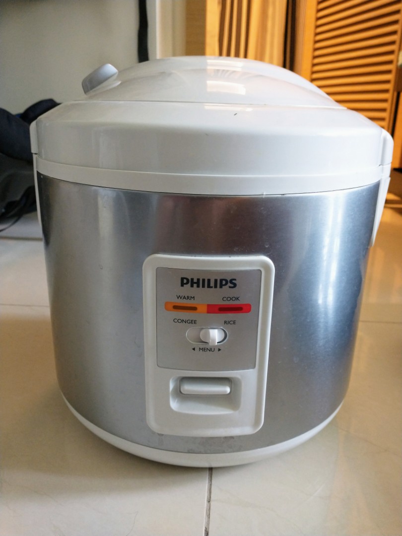 Philips Rice and Congee Cooker, 家庭電器, 廚房電器, 鍋具 Carousell