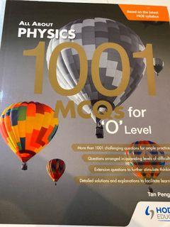 PHYSICS 1001 MCQS