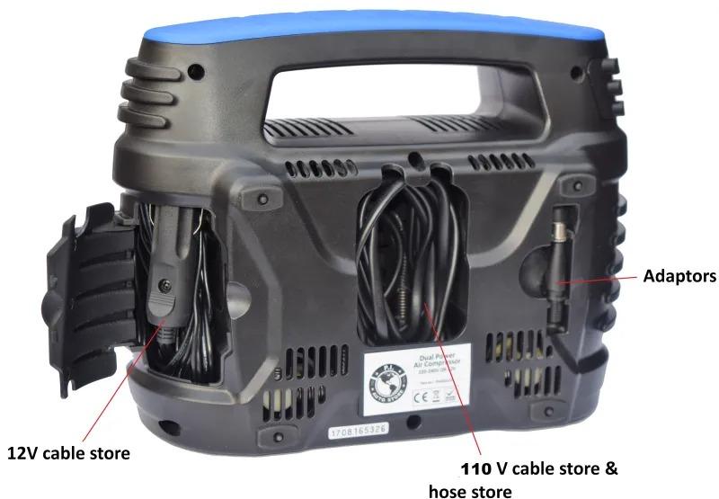 P.I. AUTO STORE DUAL POWER AIR COMPRESSOR TYRE MASTER DUO PREMIUM TWIN MOTOR TYRE INFLATOR Sports Equipment Bicycles Parts Parts Accessories on Carousell