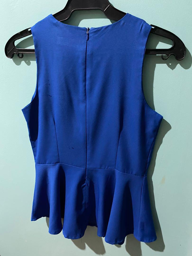 Pink Manila Peplum Top (Category: Blouses) located in Manila. Submitted by declutterwzk (Listing ID 1164757606, Image 2). Description: .