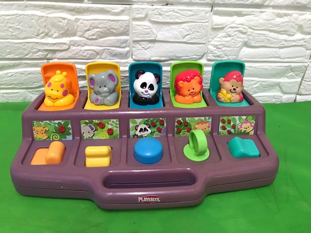 Baby pop up toy sales playskool