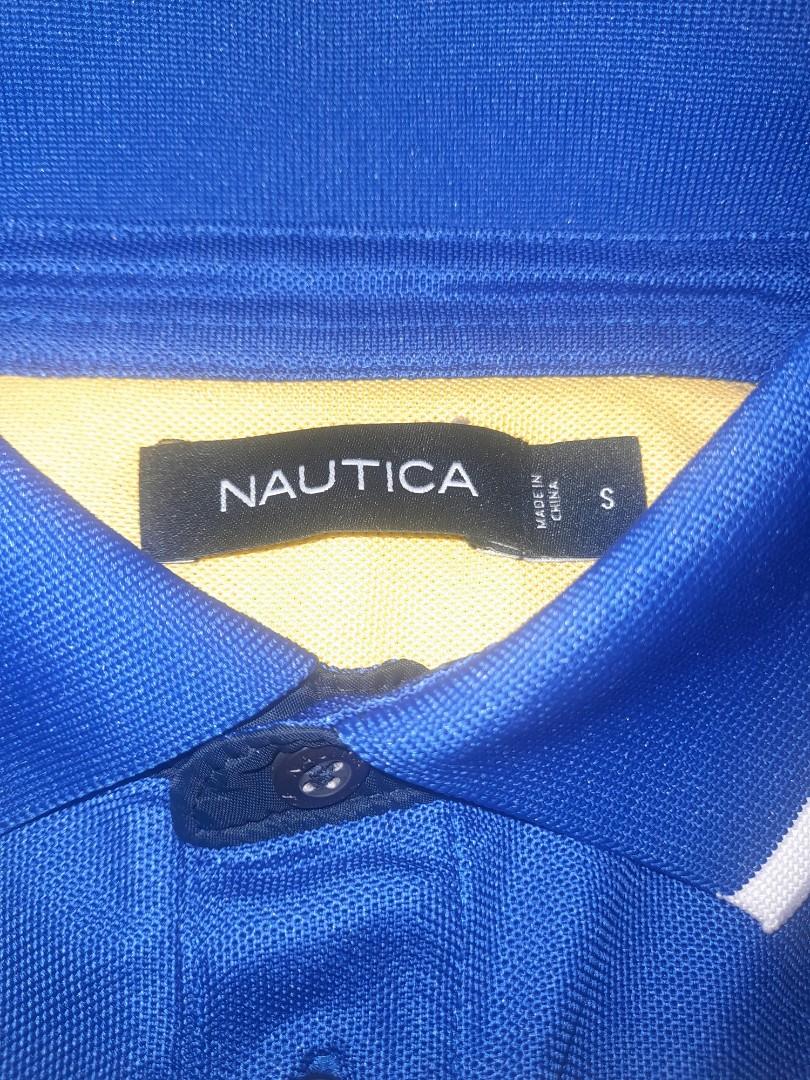 Polo shirt nautica size S, Fesyen Pria 