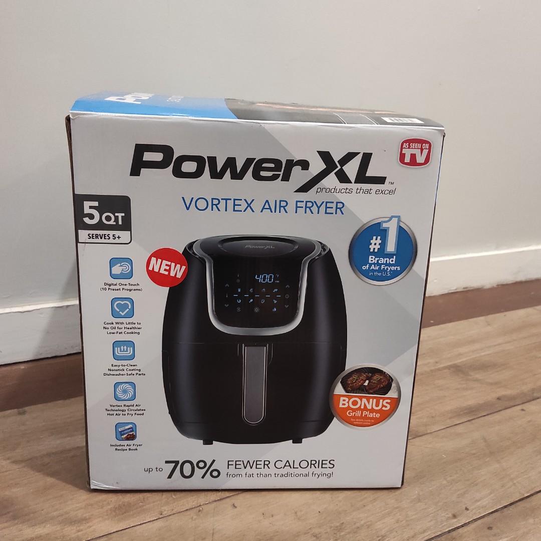 Power XL Vortex Air Fryer 5qt 1500 watts, TV & Home Appliances, Kitchen