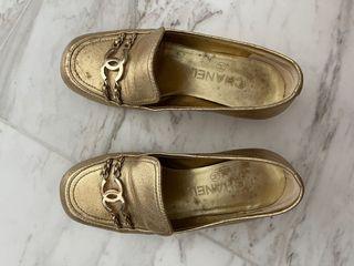 Prelove Chanel shoe loafers 35.5