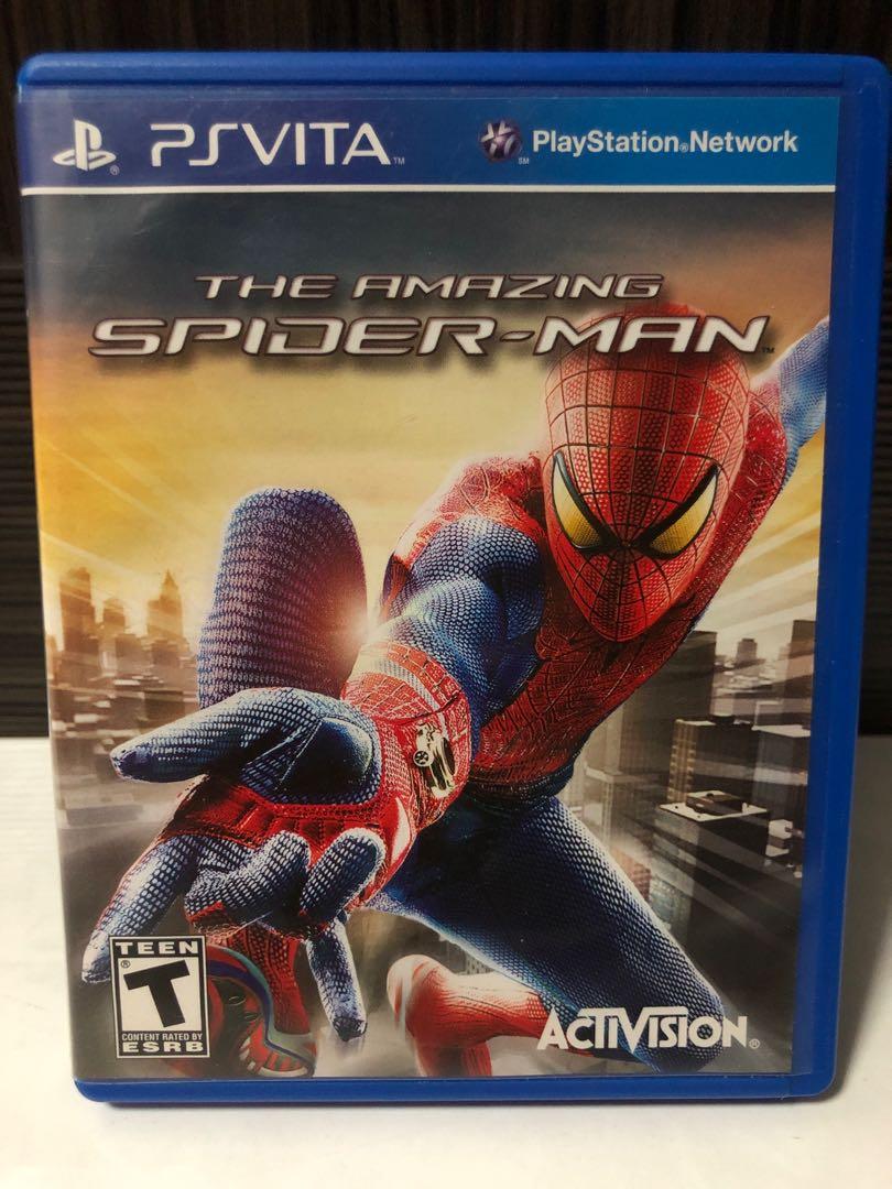 Pre-loved Amazing Spiderman PS Vita, Video Gaming, Video Games, PlayStation  on Carousell