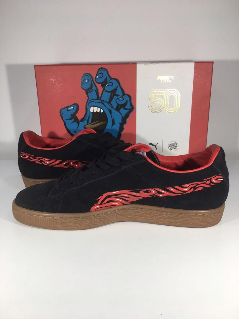 Puma x santa sales cruz suede classic