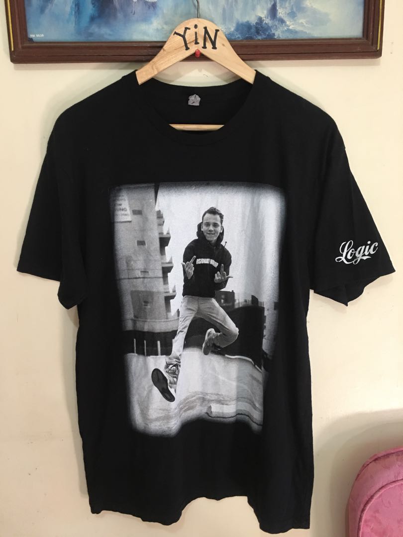RAPPER LOGIC POSTER TEE, Men's Fashion, Tops & Sets, Tshirts & Polo ...