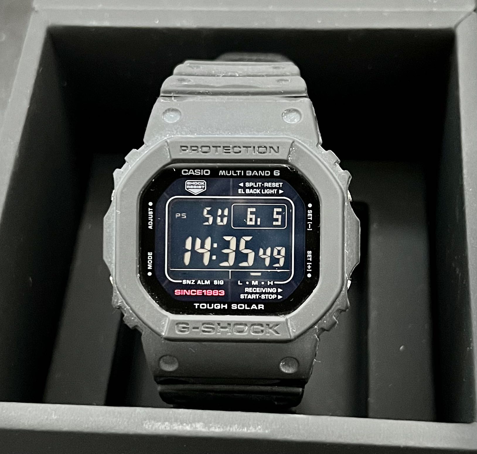 Rare G shock GW 5035A 1JR 35th Anniversary Edition Big Bang Black Collection