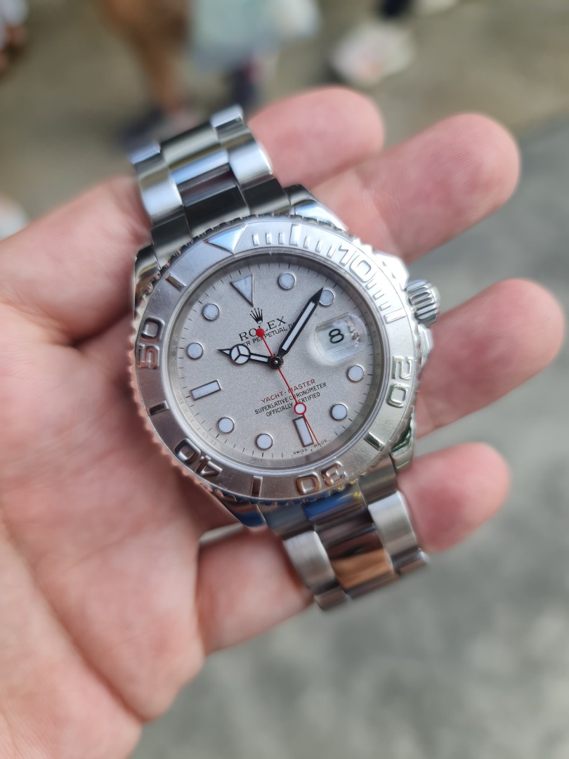 Rolex Yachtmaster 40 platinum, Luxury 