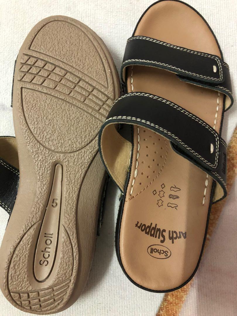 scholl sandal, Women's Fashion, Footwear, Sandals on Carousell