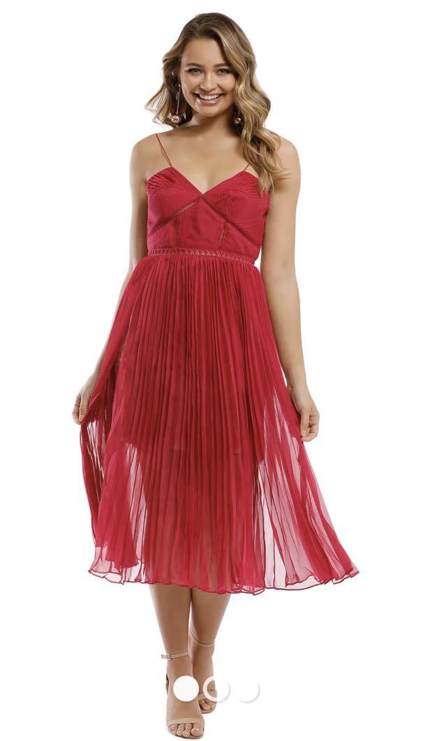 Self portrait outlet fuchsia dress