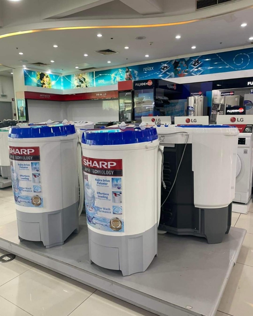 Sharp Washing Machine (Single tub,Twin Tub and spin dryer), TV & Home ...
