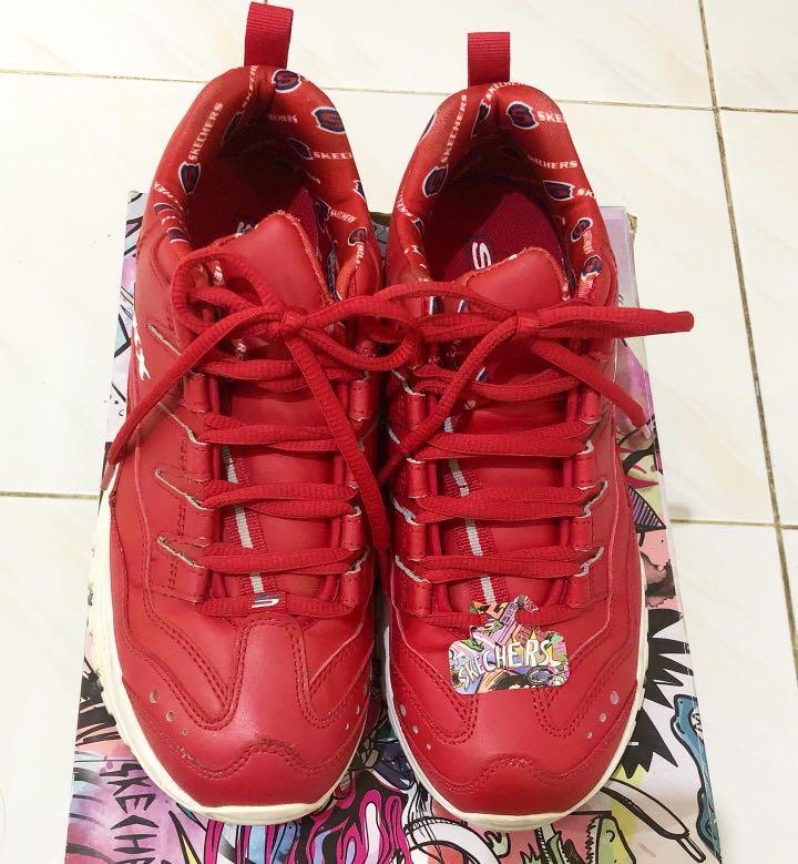 red skecher