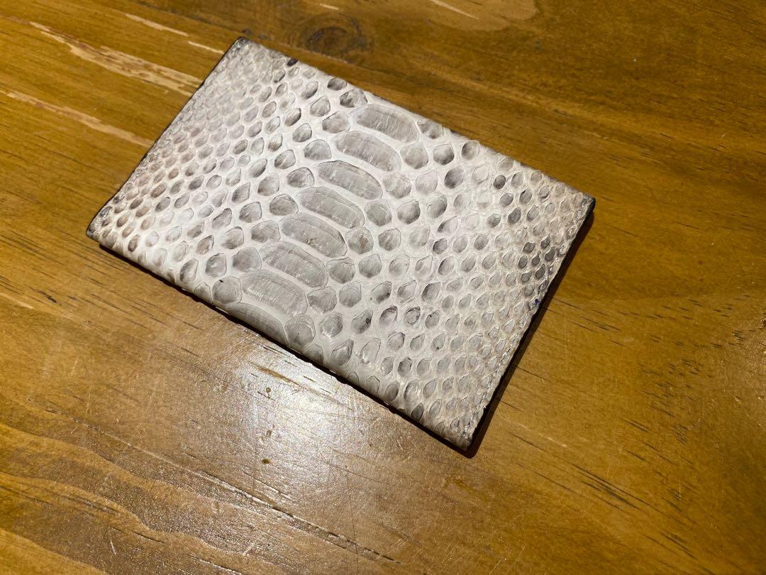 SNAKESKIN Card Holder From Bali (Category: Luxury Bags & Wallets) located in Mandaluyong City. Submitted by yohjivangarcons (Listing ID 1164636531, Image 2). Description: Bought from Bali, Indonesia.