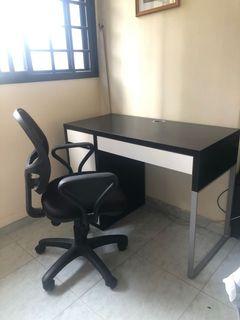 Sturdy Table with Computer Chair