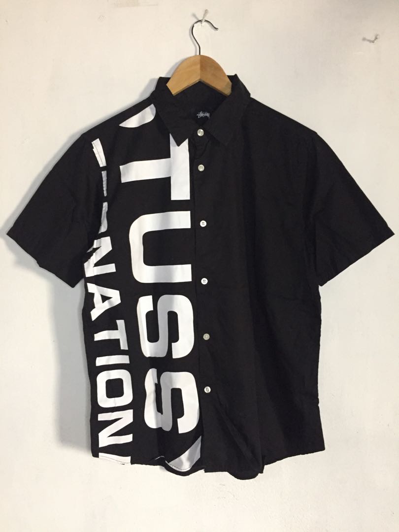 stussy button down