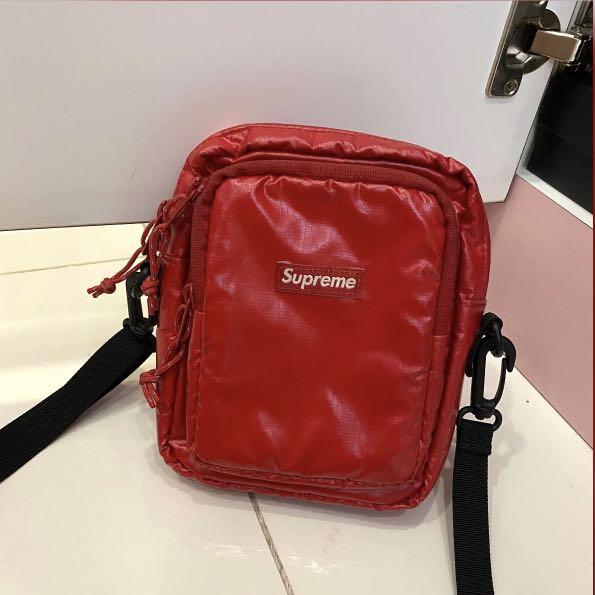 Supreme FW17 Shoulder Bag Red Pre owned Great Condition