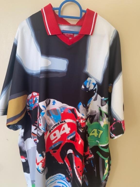 Racing soccer jersey top supreme