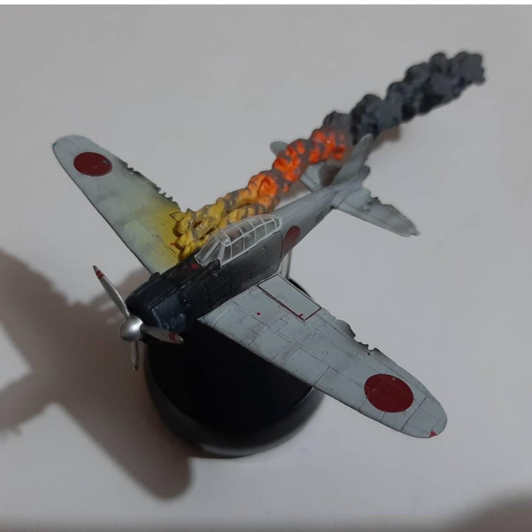 Takara Kaiyodo 海洋堂1/144 日本海軍零式艦上戰鬥機墜機(非F-toys