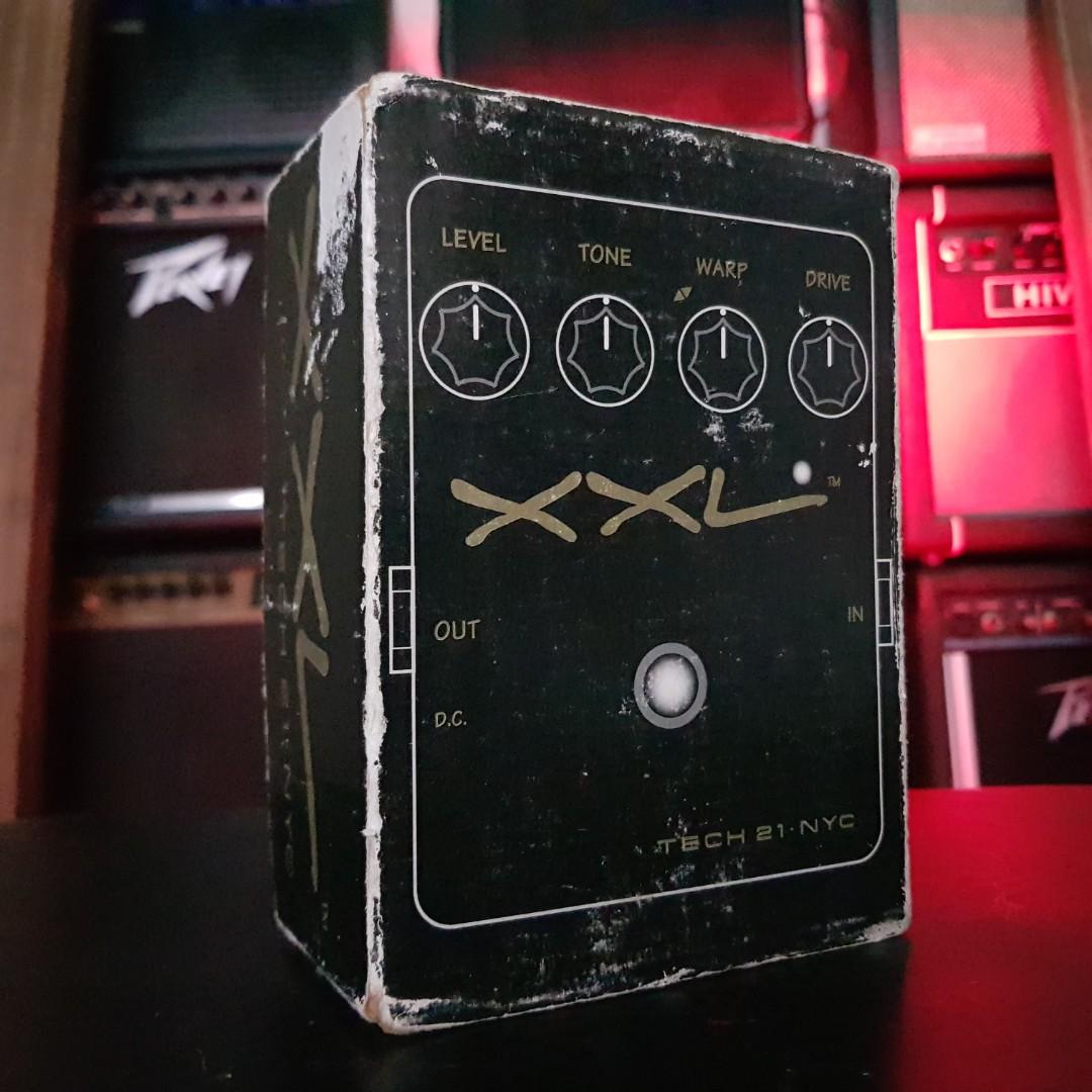 Tech 21 XXL (Used) (Category: Musical Instruments) located in Baguio. Submitted by therolling.store (Listing ID 1164688149, Image 3). Description: Note: -Fix Price -Unit with Box -Power Supply NOT included "Obese, megalithic, dynamic distortion! The Tech 21 XXL Guitar Edition Overdrive Stomp Box lets you achieve a variety of results within the same setting depending on the manner and force of your pick attack with the Warp control. The median War