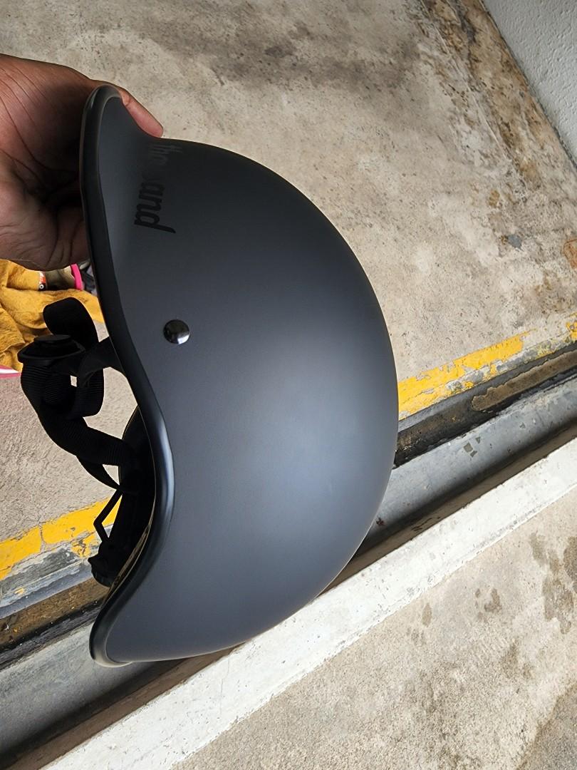 thousand stealth black helmet