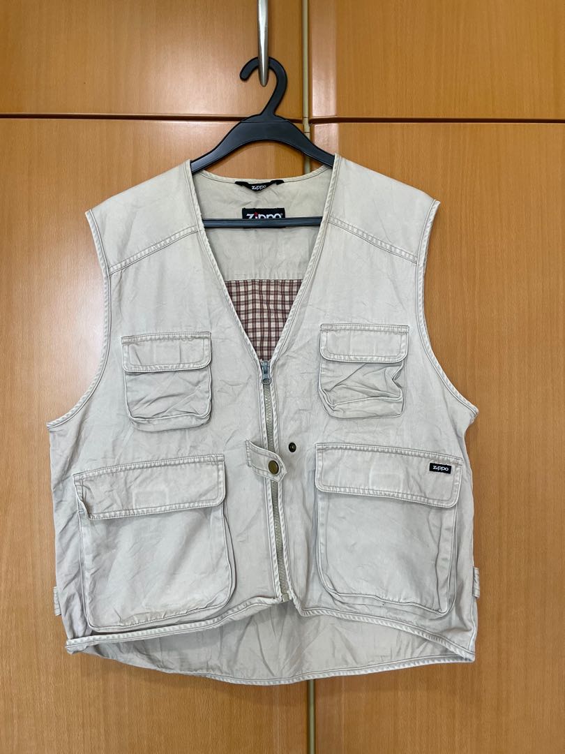 White cargo hotsell vest