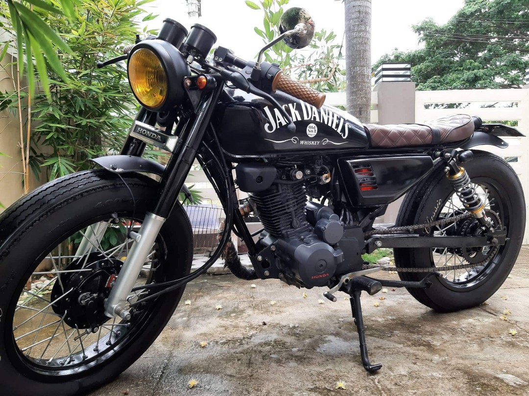 Tmx 125 Cafe Racer, Motorbikes, Motorbikes For Sale On Carousell