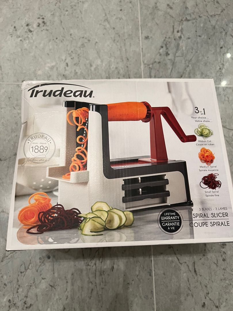 Trudeau Spiral Slicer Tv Home Appliances Kitchen Appliances Other Kitchen Appliances On Carousell