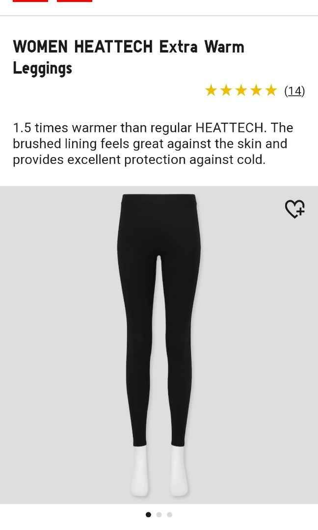 uniqlo heattech leggings, Women's Fashion, Bottoms, Jeans