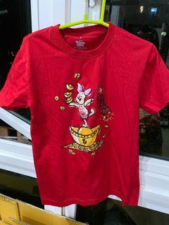 Unisex goldwood red t shirt in S size