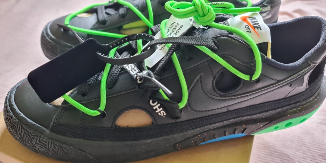 US 11 OFF WHITE BLAZER LOW BLACK