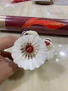 Used Badminton Shuttlecocks