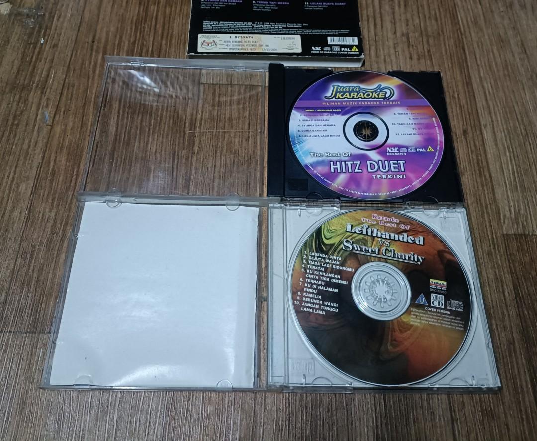 CD VCD LEFTHANDED VS SWEET CHARITY DAN HITZ DUET karaoke Penyanyi