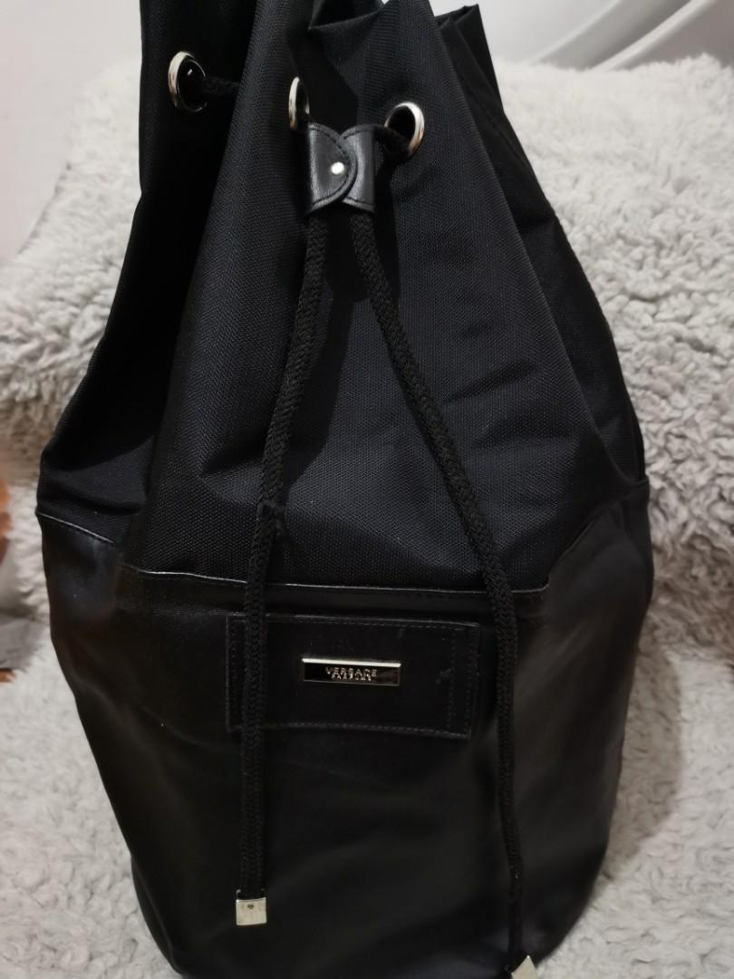 Versace parfums backpack, Men's Fashion 