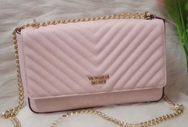 Victorias Secret Crossbody bag pink, Women's Fashion, Bags