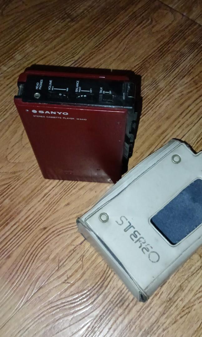 Vintage Sanyo Cassette Player (Category: Portable Music Players) located in Antipolo. Submitted by carnagevisors1990 (Listing ID 1164770599, Image 3). Description: Vintage Sanyo M4440 WITH POWER ONLY AS IS. FOR COLLECTION DISPLAY PROPS PARTS SERVICE RESTORATION REPAIR. Location Antipolo City Rizal.