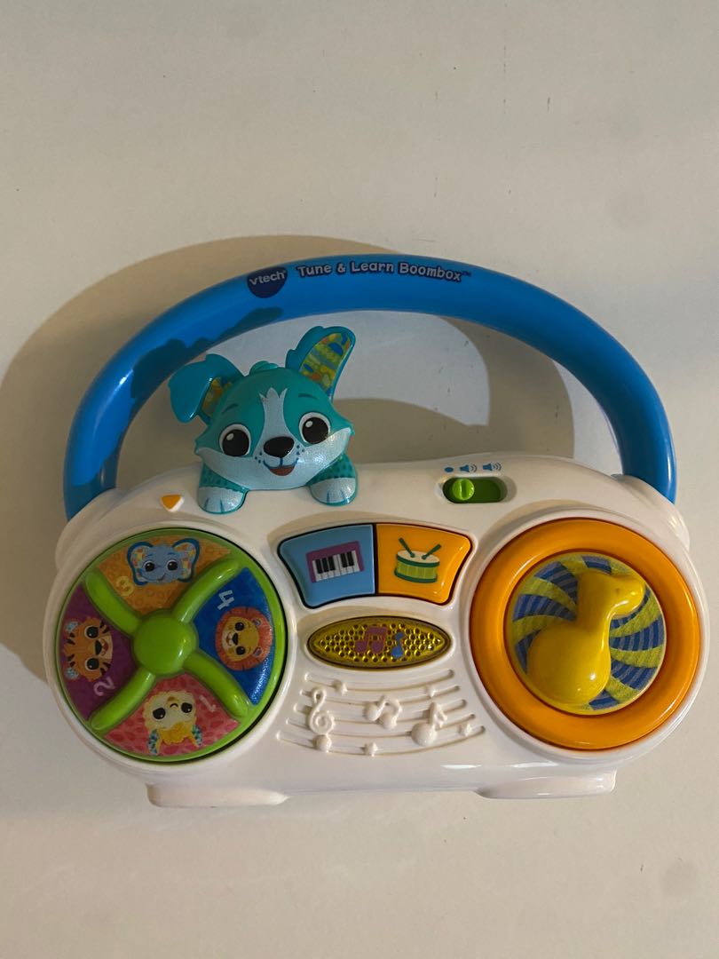 Vtech tune & learn boombox, Bayi & Anak, Mainan & Baby Walker di Carousell