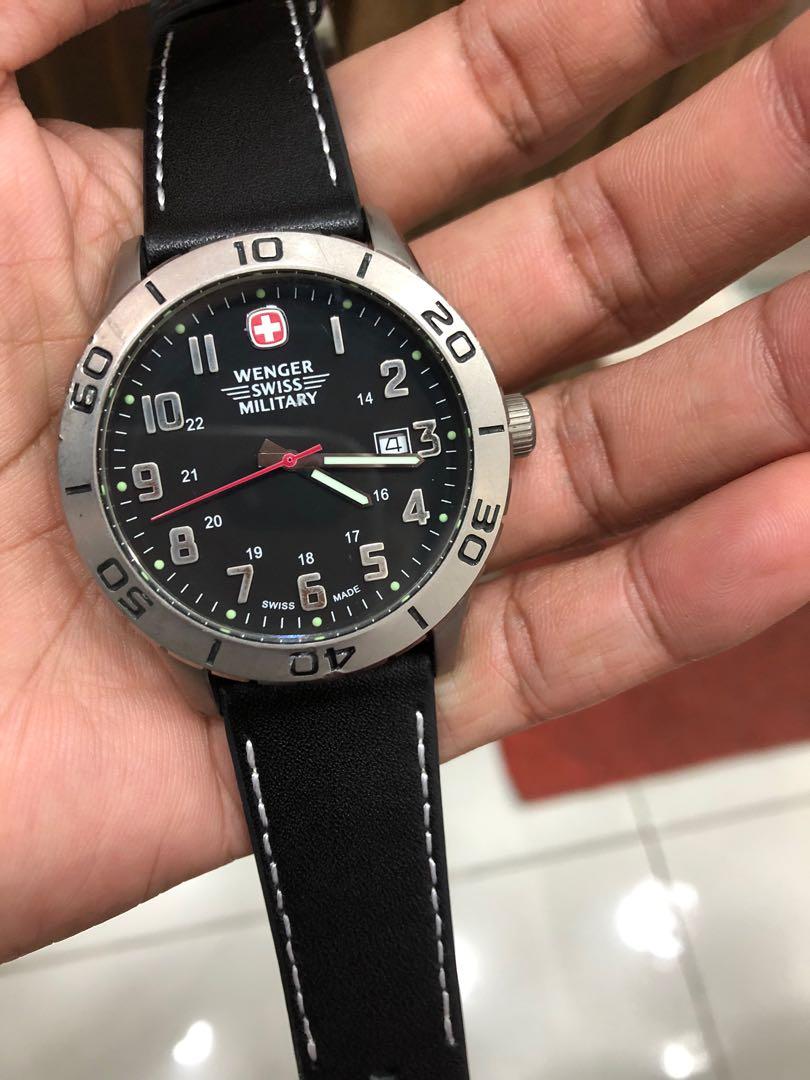 Wenger swiss military titanium watch on sale