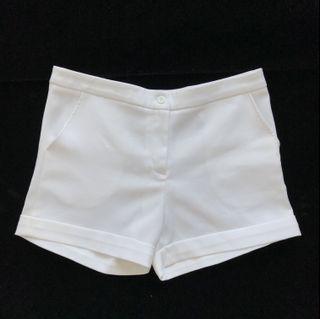 White Shorts