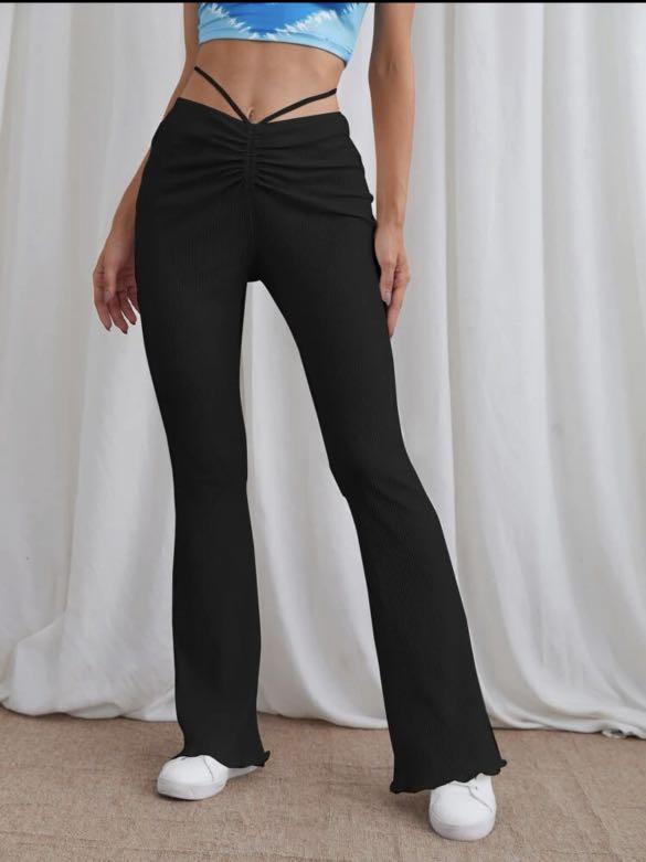 Tie up shop yoga pants