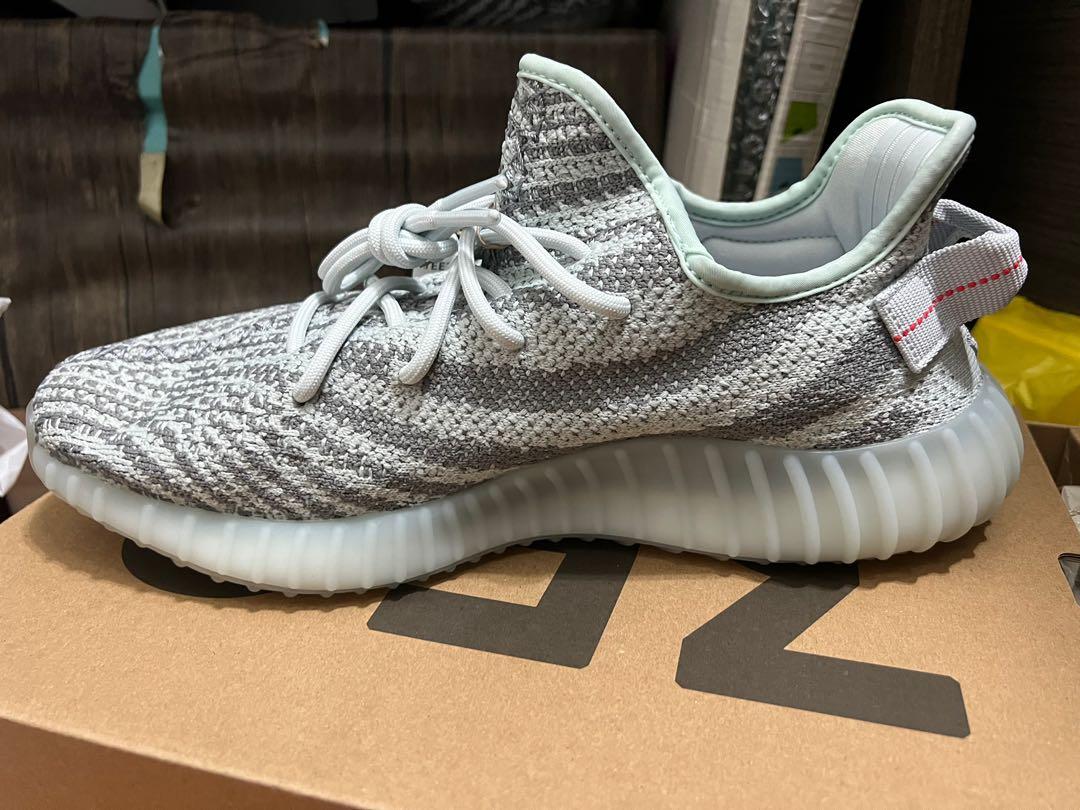 Yeezy 350 V2 blue tint Carousell