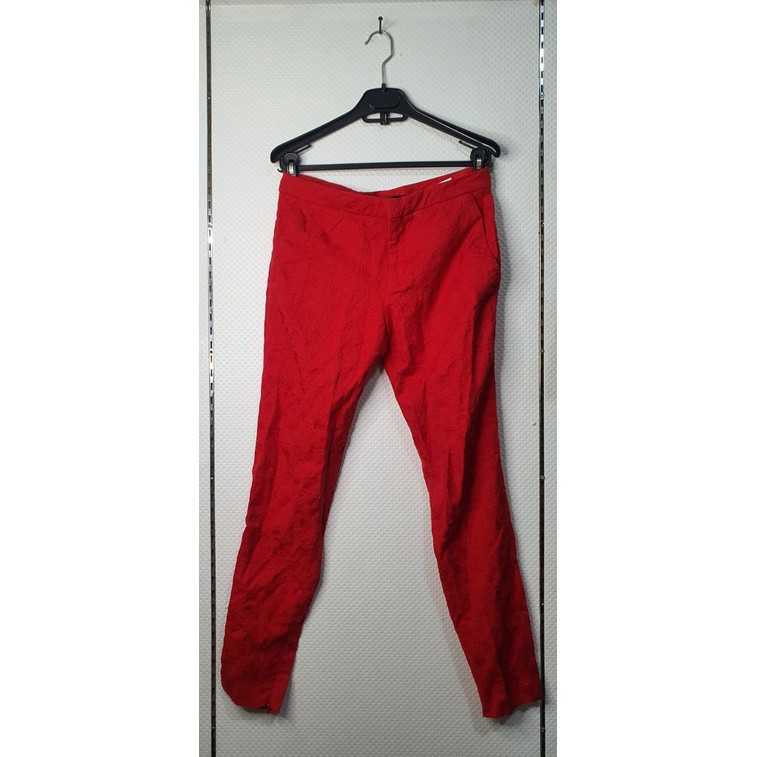 ZARA RED TROUSERS, Fesyen Wanita 