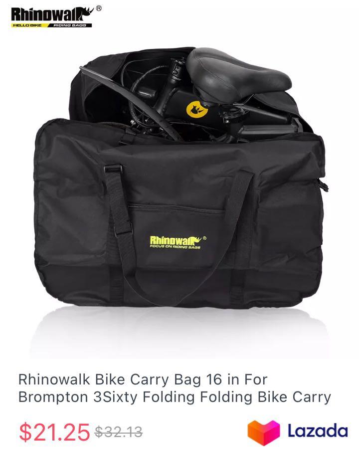 16in foldable Brompton carry case Sports Equipment Bicycles
