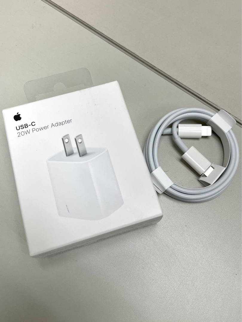 20W ORIGINAL APPLE CHARGER SET, Mobile Phones & Gadgets, Mobile