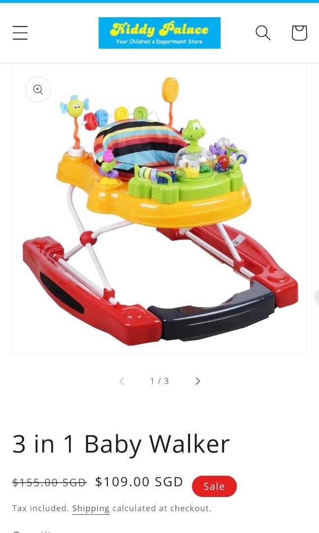 Kiddy palace baby walker hotsell