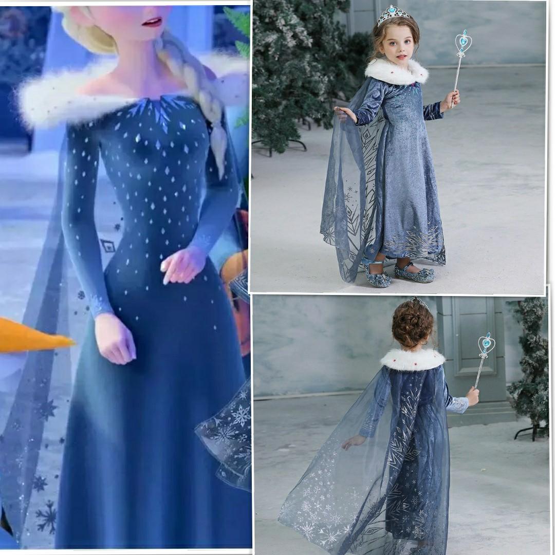 Frozen costume for baby girl hotsell