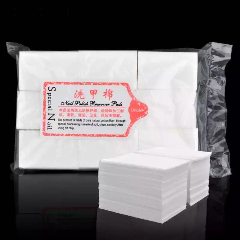 900pcspack Lint Free Nail Art Gel Polish Remover Cotton Pad Wipe 新色追加して再販