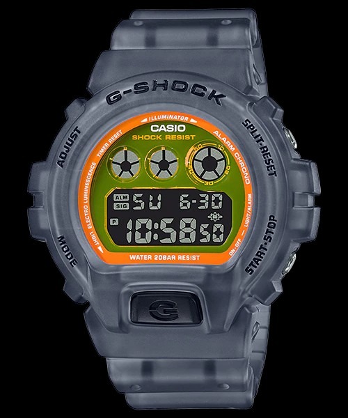 佐敦門市 現貨 100% 全新 Casio G-Shock DW-6900 DW-6900LS DW-6900LS-1 半透明 黑色 透黑  translucent 運動風 經典 熱賣 人氣 超輕 強悍 鮮明 一年保養